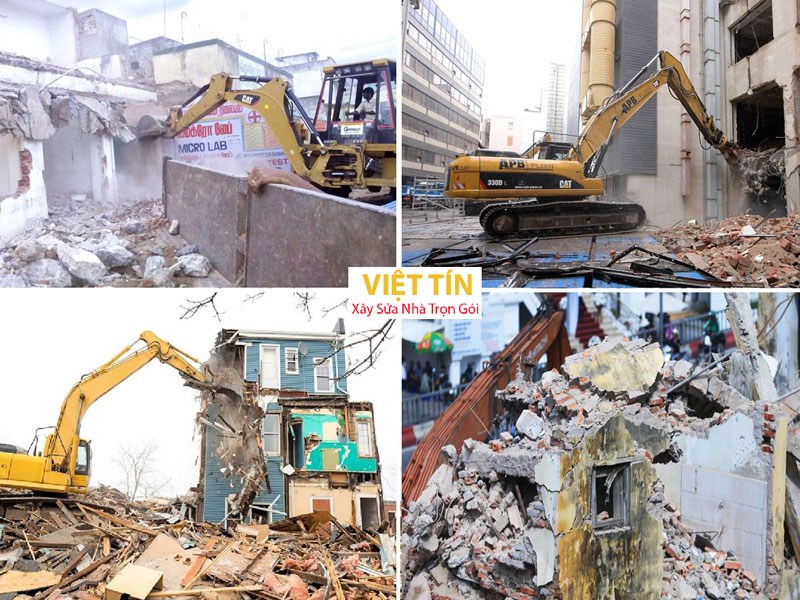Đơn vị phá dỡ nhà trọn gói Việt Tín